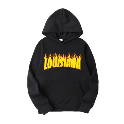 Fye Louisiana puff print hoodie