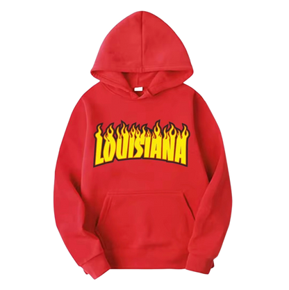 Fye Louisiana puff print hoodie